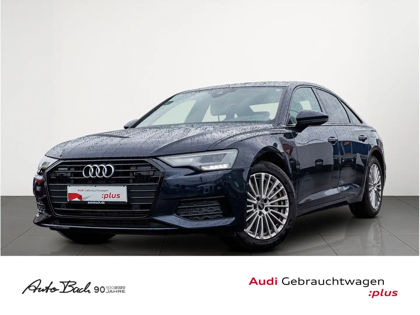 Audi A6 Design 50TFSI e qu. Stronic Navi LE Blauw - 1
