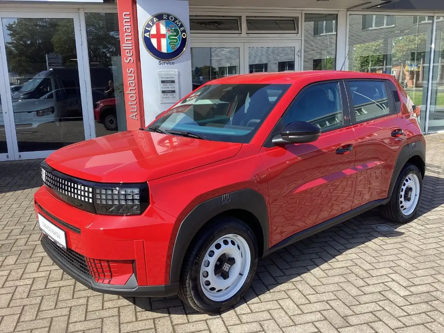 Fiat Panda Grande 44kWh Red Rot - 1