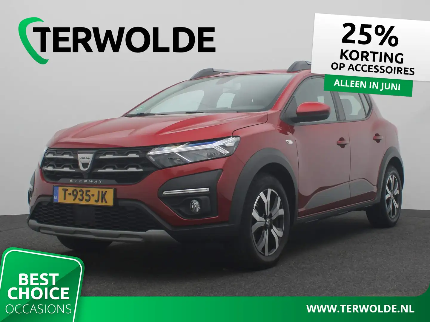 Dacia Sandero Stepway Comfort TCe 100 LPG | Navigatie | Climate Rosso - 1