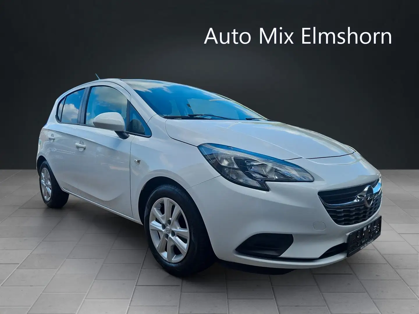 Opel Corsa E Edition Automatik Klima SitzheizugTüv Neu Weiß - 1