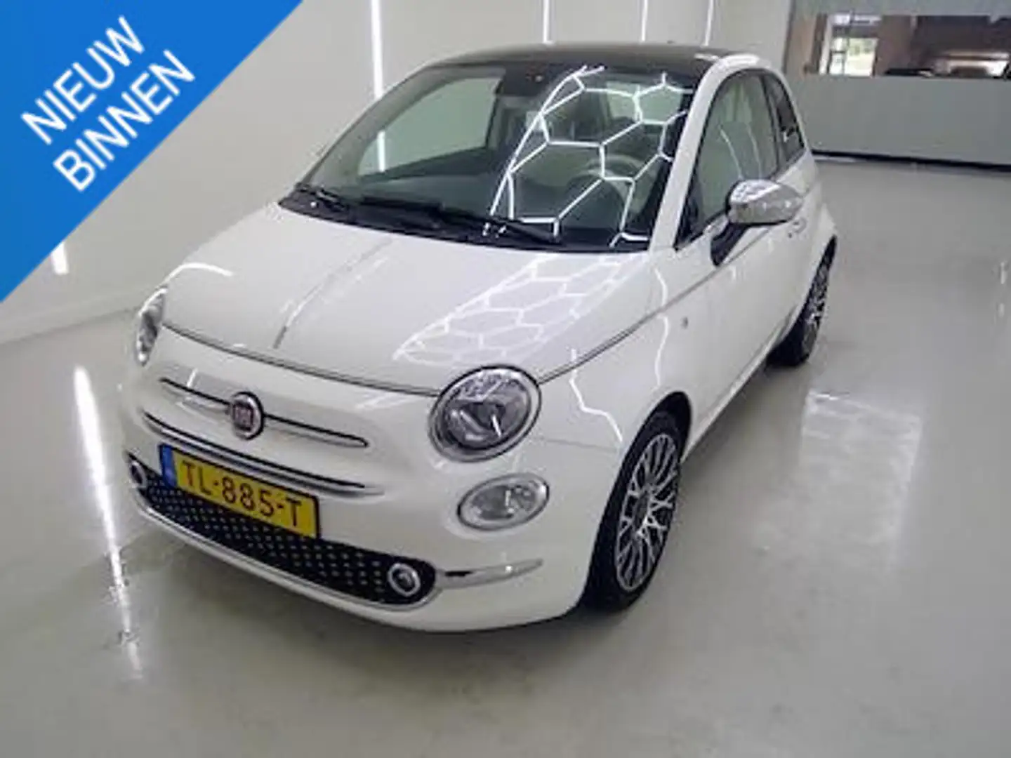 Fiat 500 0.9 TWINAIR COLLEZIONE I PANORAMADAK I CRUISE CONT Blanco - 1