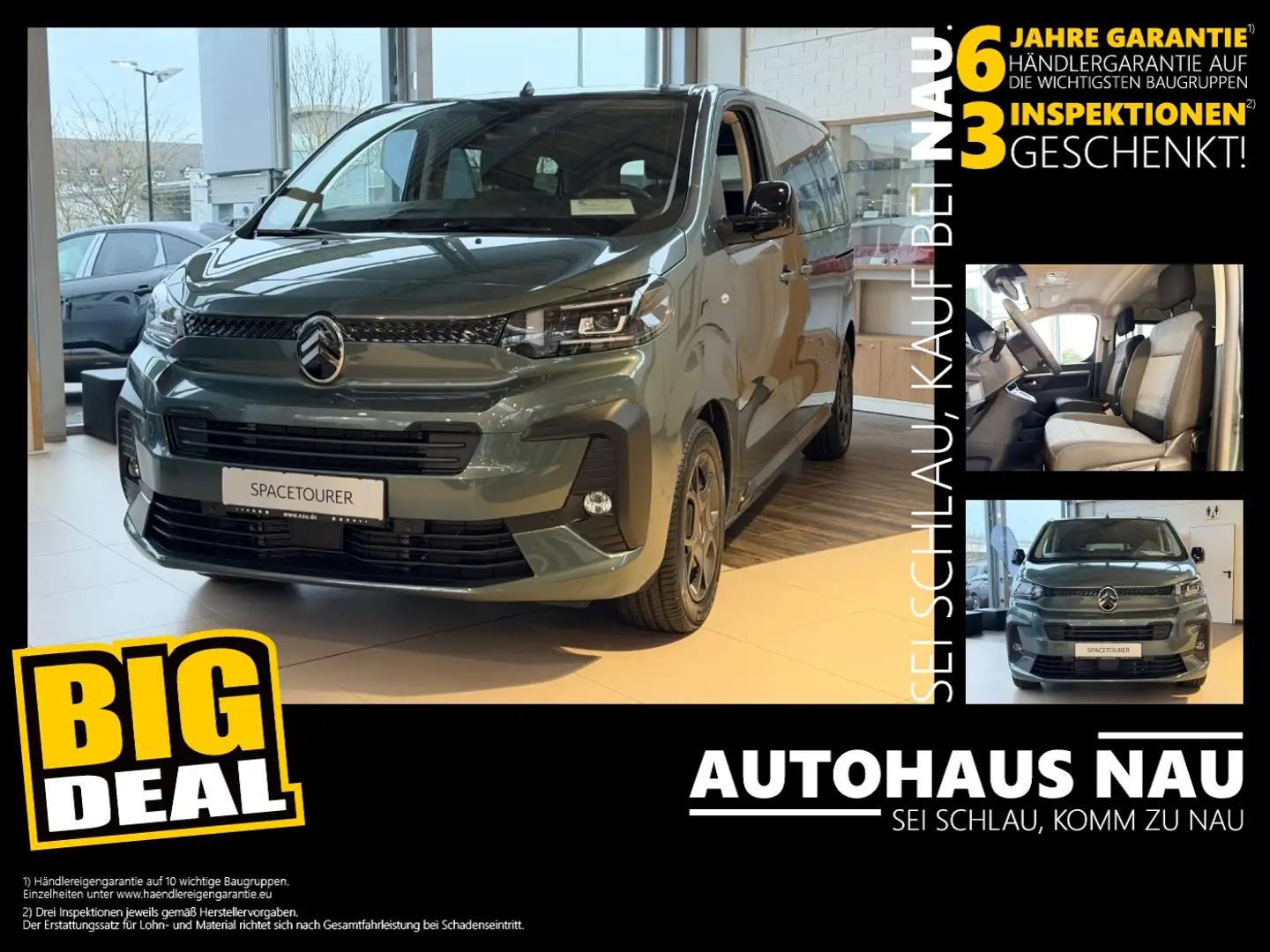 Citroen Spacetourer 2.2 Plus M Diesel Automatik 8-Sitzer! Grün - 1