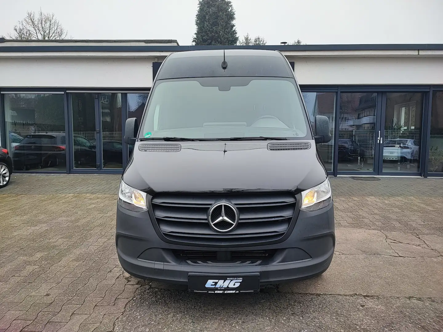 Mercedes-Benz Sprinter 214 CDI WORKER Kasten L1H2*1.HAND*KLIMA* Zwart - 2