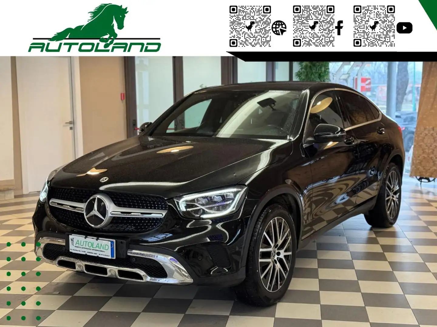 Mercedes-Benz GLC 200 d 4Matic Coupé Executive Nero - 1