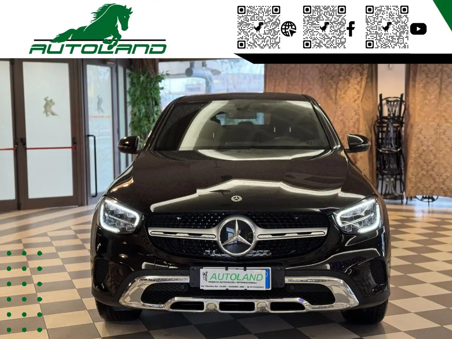 Mercedes-Benz GLC 200 d 4Matic Coupé Executive Nero - 2
