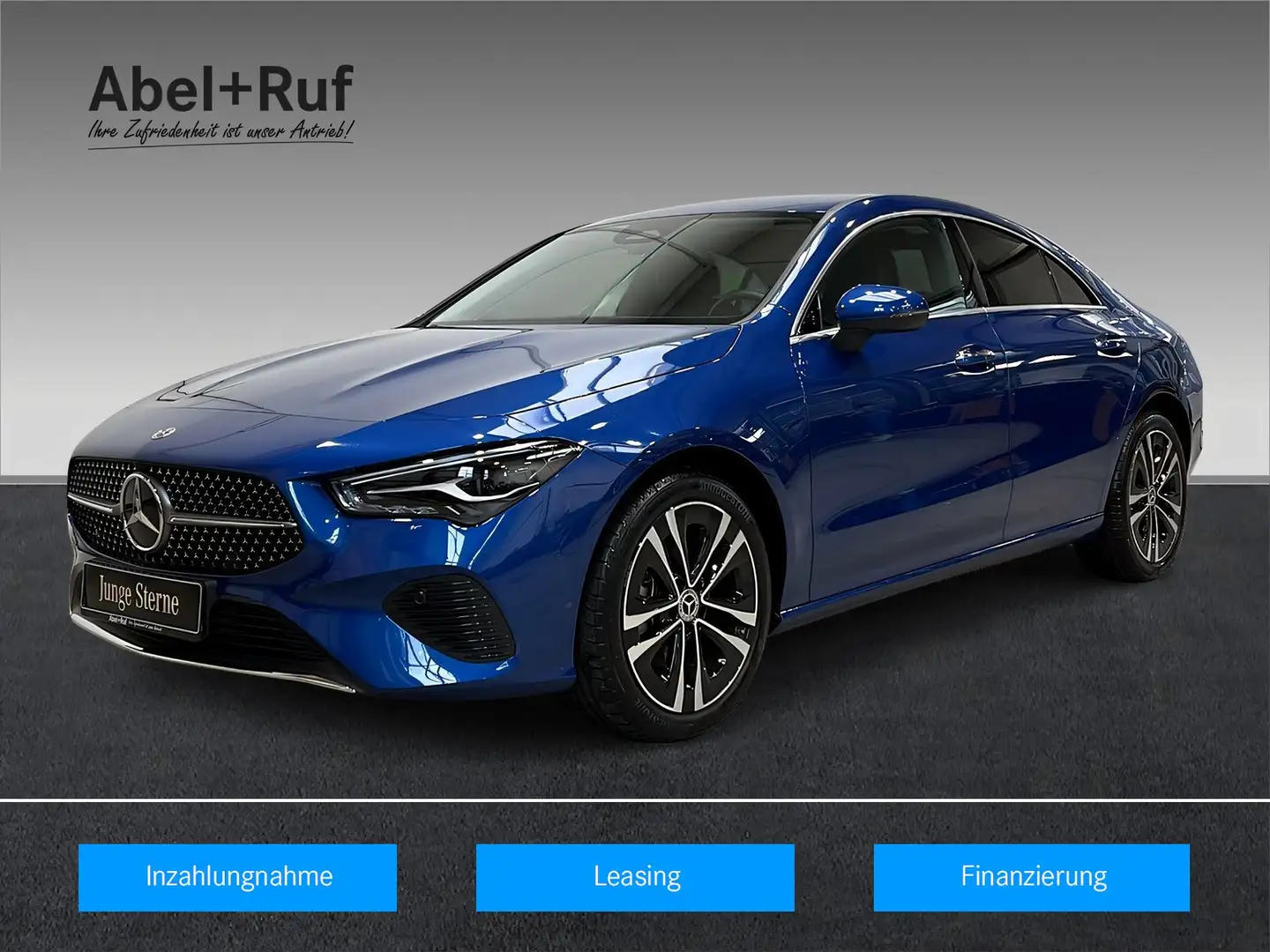 Mercedes-Benz CLA 180 PROGRESSIVE+HandsFree+CarPlay+LrHz+TotW Blauw - 1