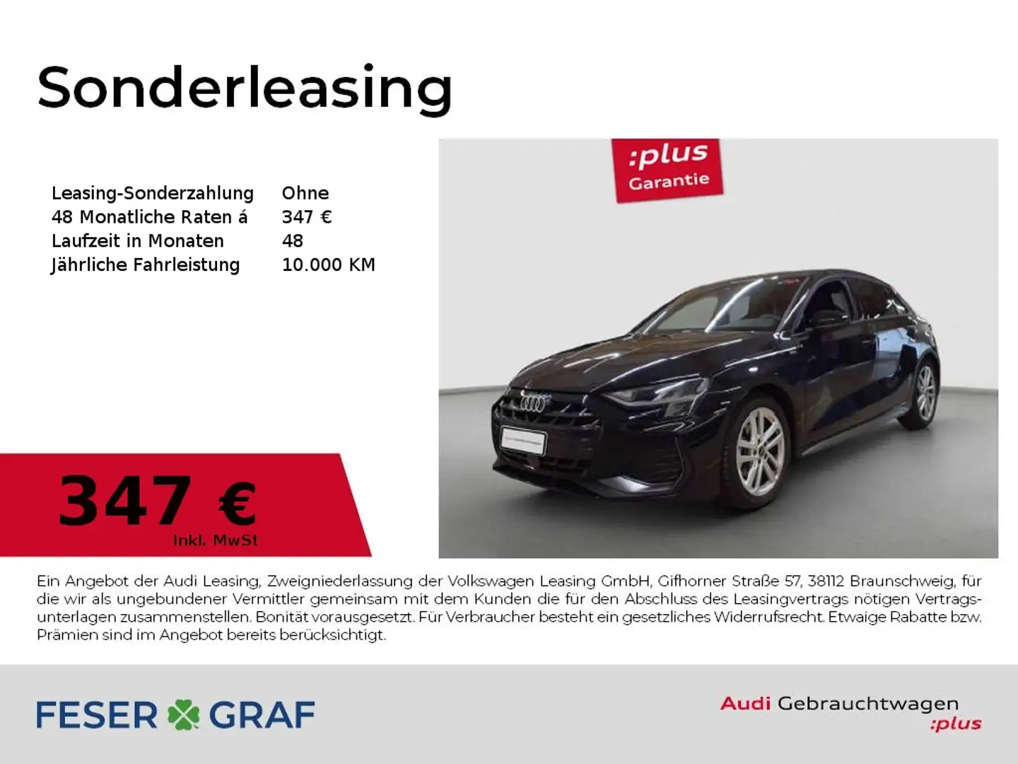 Audi A3 35 TDI S-line Stronic,LED,Navi+,ACC,Kamera Schwarz - 1