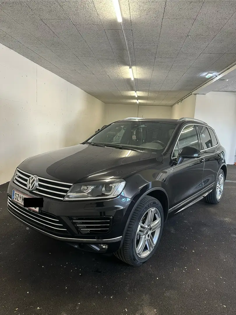 Volkswagen Touareg V6 R-Line Schwarz - 1