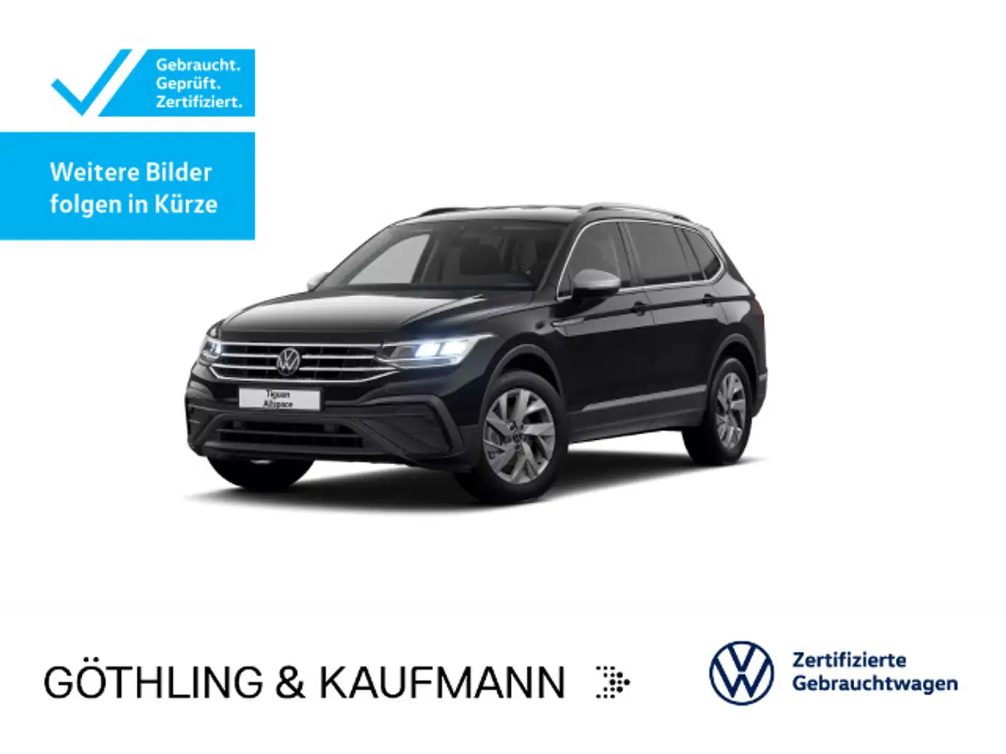 Volkswagen Tiguan Allspace 2.0 TDI DSG LIFE*7-SITZER*LED*AH Negro - 1