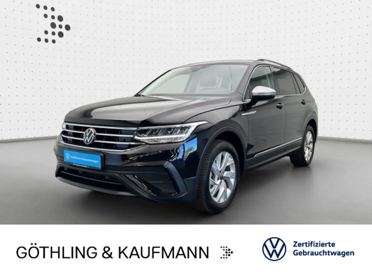 Volkswagen Tiguan Allspace 2.0 TDI DSG LIFE*7-SITZER*LED*AH Schwarz - 1