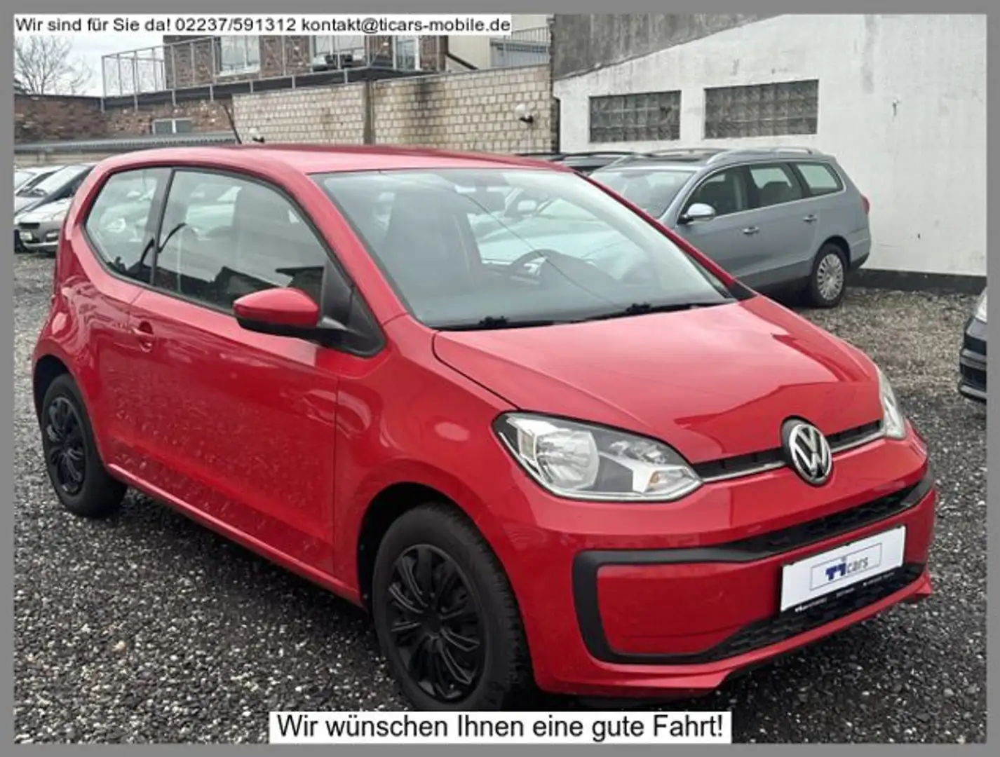 Volkswagen up! move *1.Hand,70.000KM,Klima,,Allwetter* Rot - 2