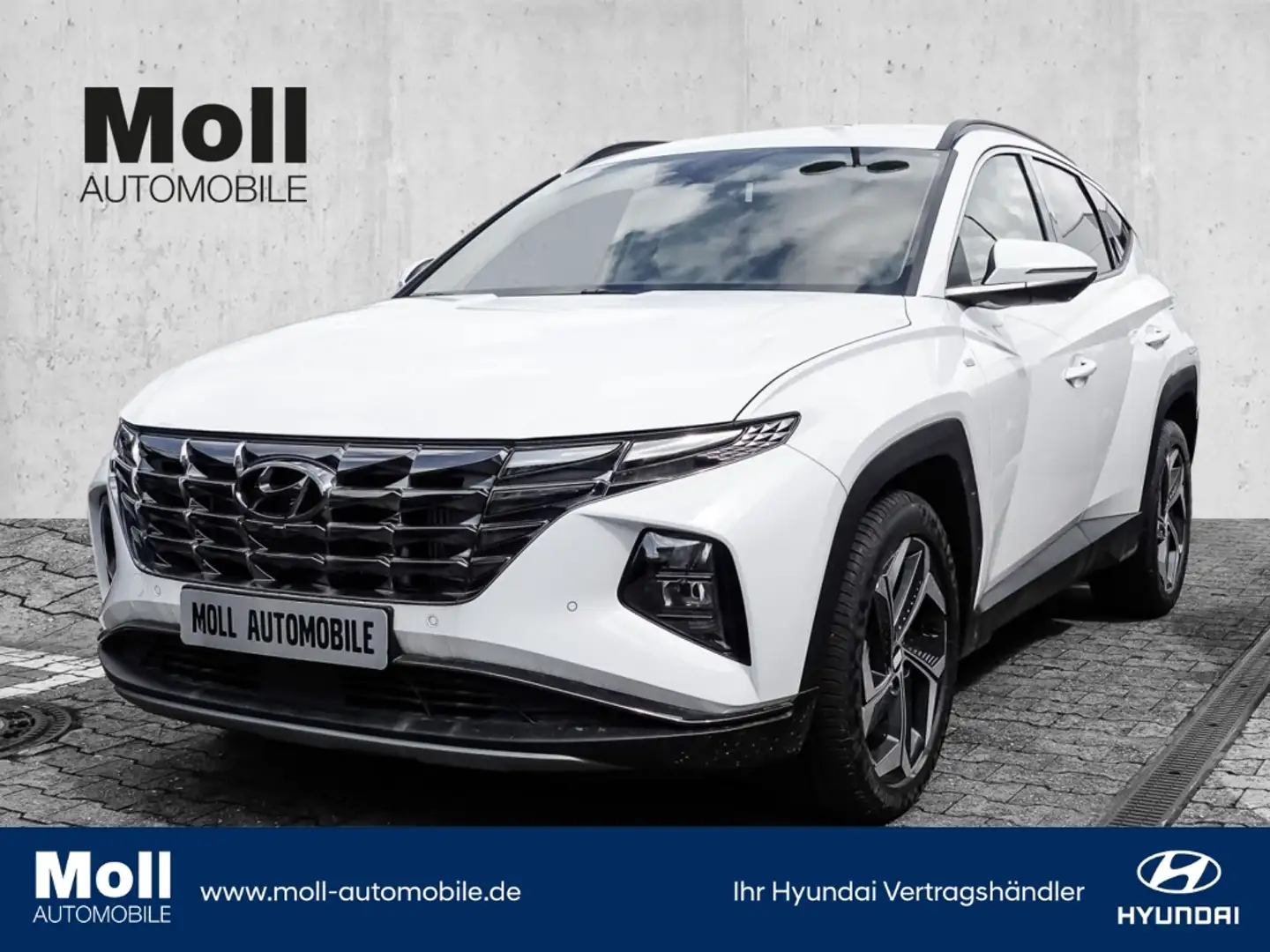 Hyundai TUCSON Prime Mild-Hybrid 2WD 1.6 T-GDI Assist.-Paket Weiß - 1