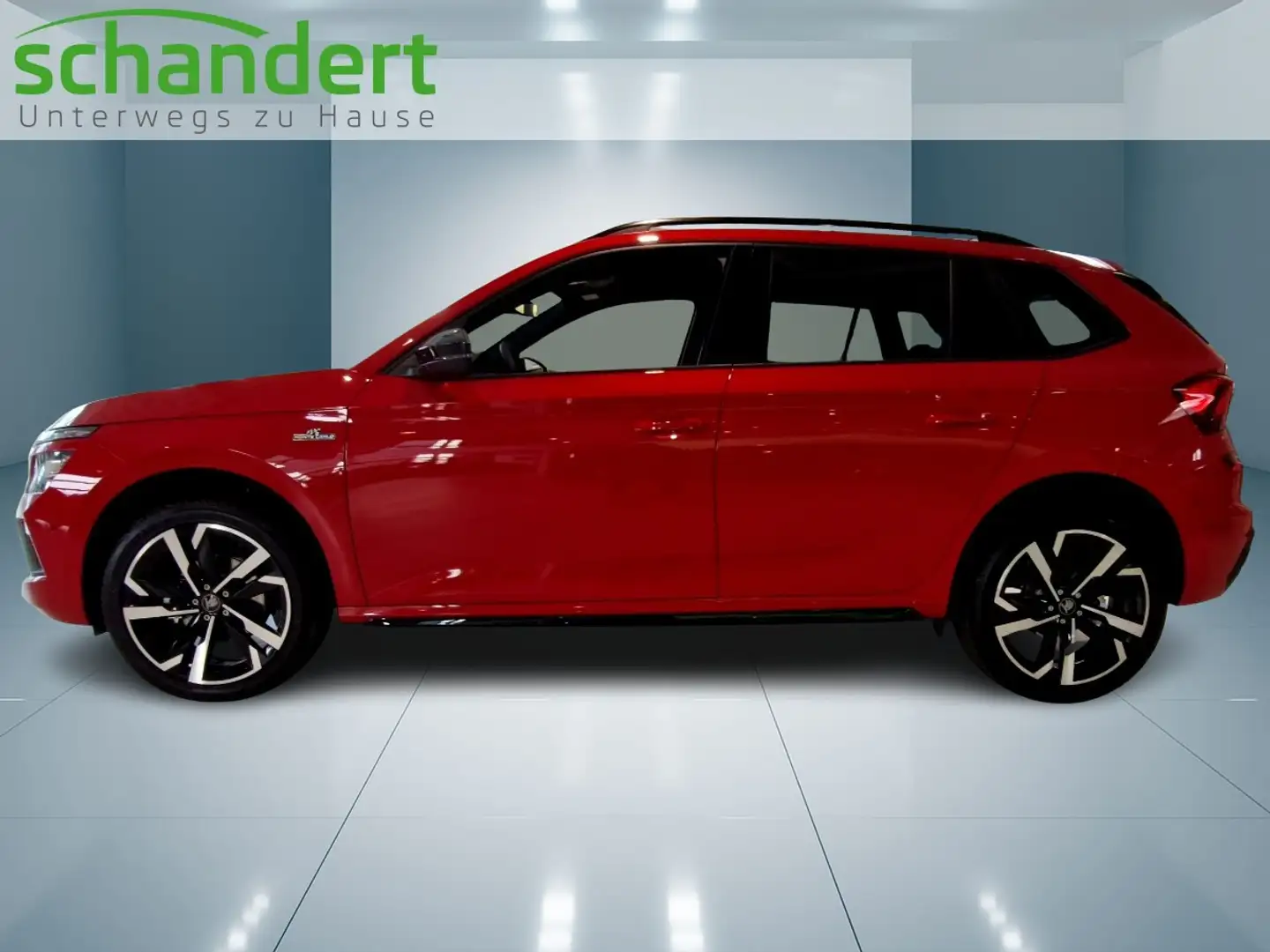 Skoda Kamiq 1.0 TSI Monte Carlo DSG Matrix Nav Pano AHK Rot - 2