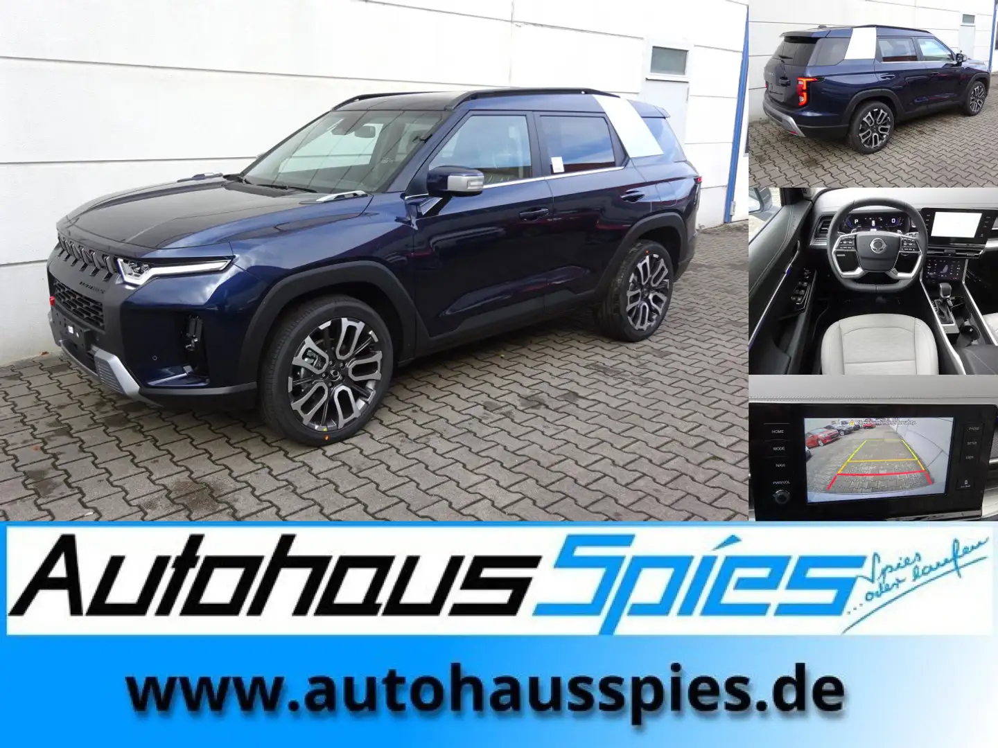 SsangYong Torres 1,5 T-GDI 2WD AT Sapphire ACC Alu20 elKoff LED Blau - 1