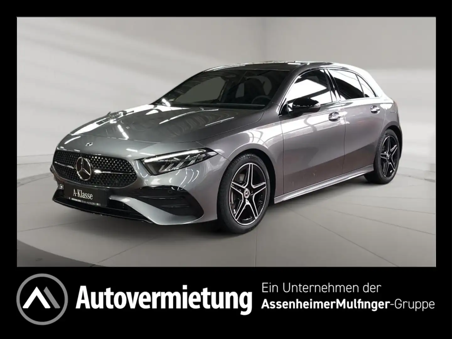 Mercedes-Benz A 180 +MBUX+Wide+AMG+Cam+SpurW+S-Sitz+W-Paket+LM Grau - 1