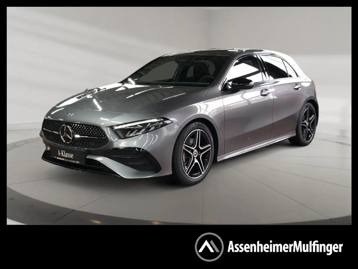 Mercedes-Benz A 180 +MBUX+Wide+AMG+Cam+SpurW+S-Sitz+W-Paket+LM Gris - 1
