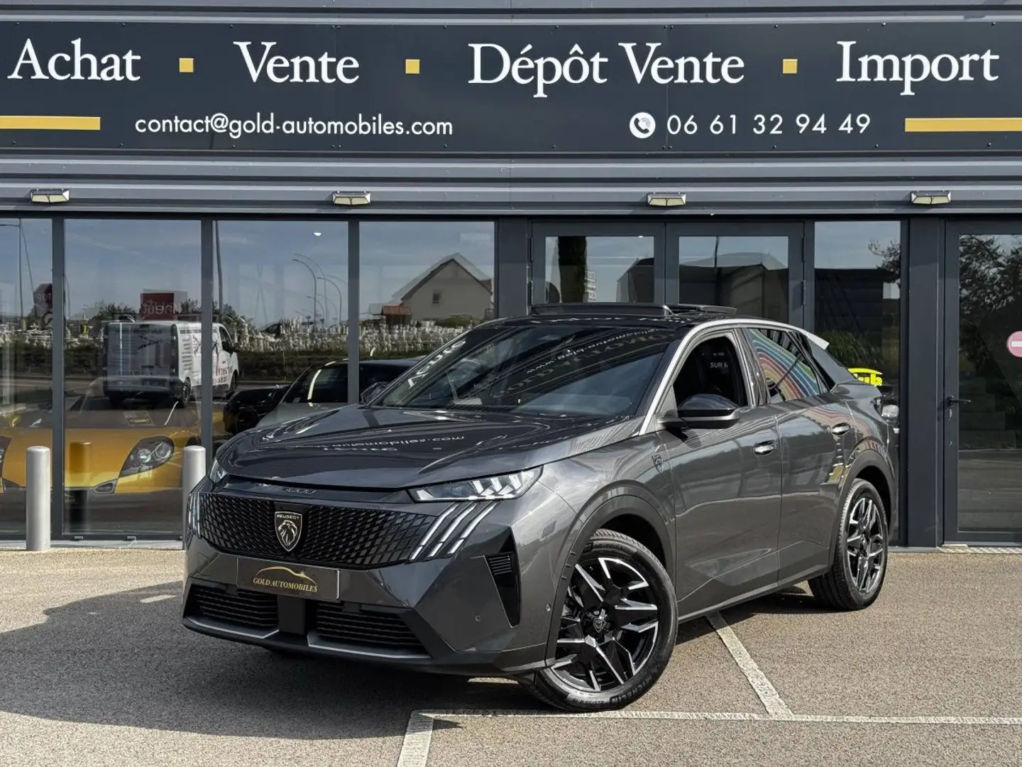 Peugeot 3008 Hybrid 136ch GT Pack e-DCS6 Gris - 1