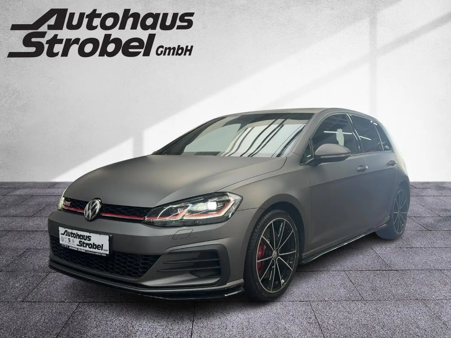 Volkswagen Golf GTI Golf VII GTI TCR 2.0 TSI DSG ACC AKRAPOVIC Navi Gris - 2