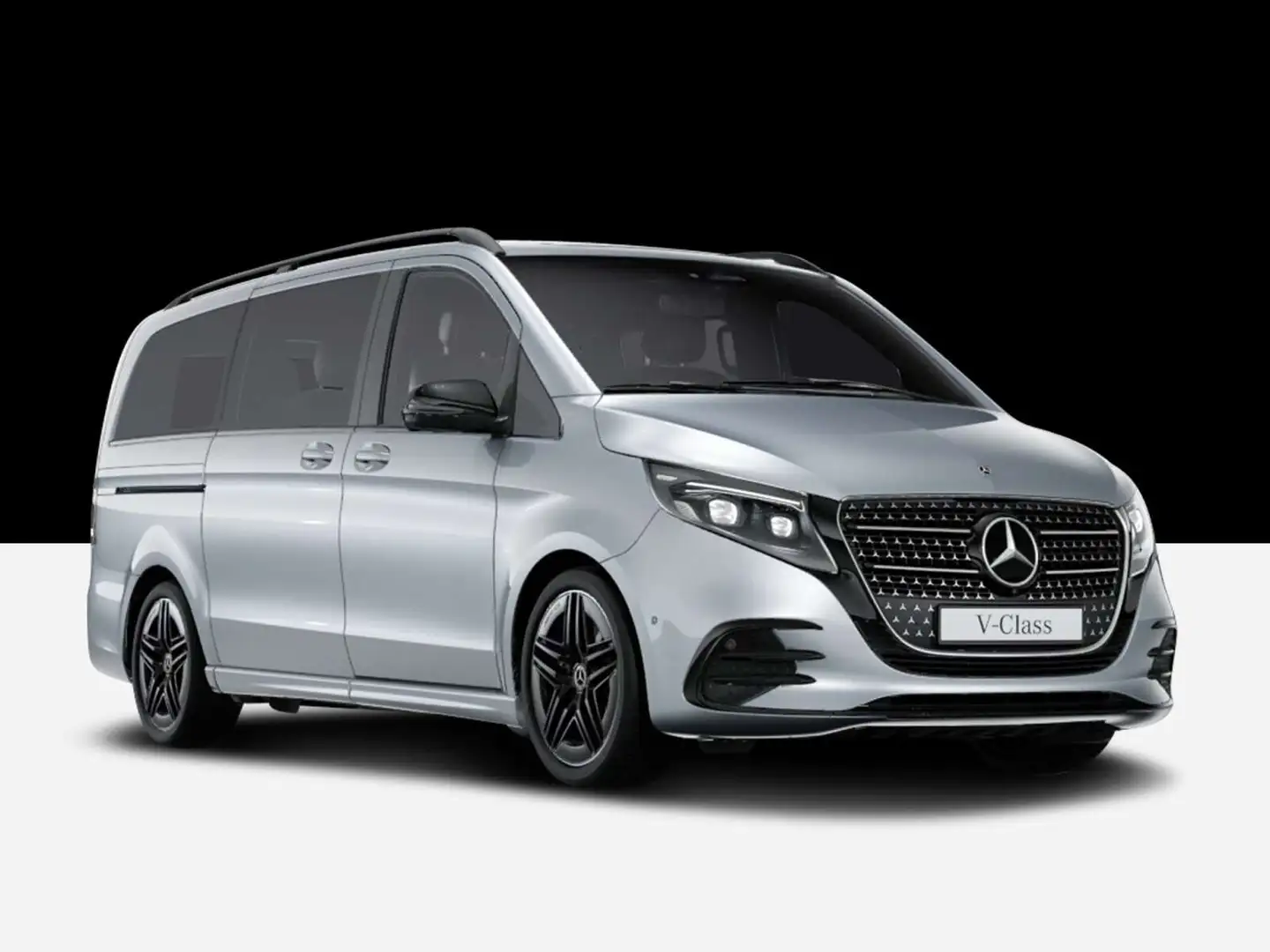 Mercedes-Benz V 300 V 300 d AVANTGARDE Lang  AMG Line/Basic/Navi/Klima Argent - 1