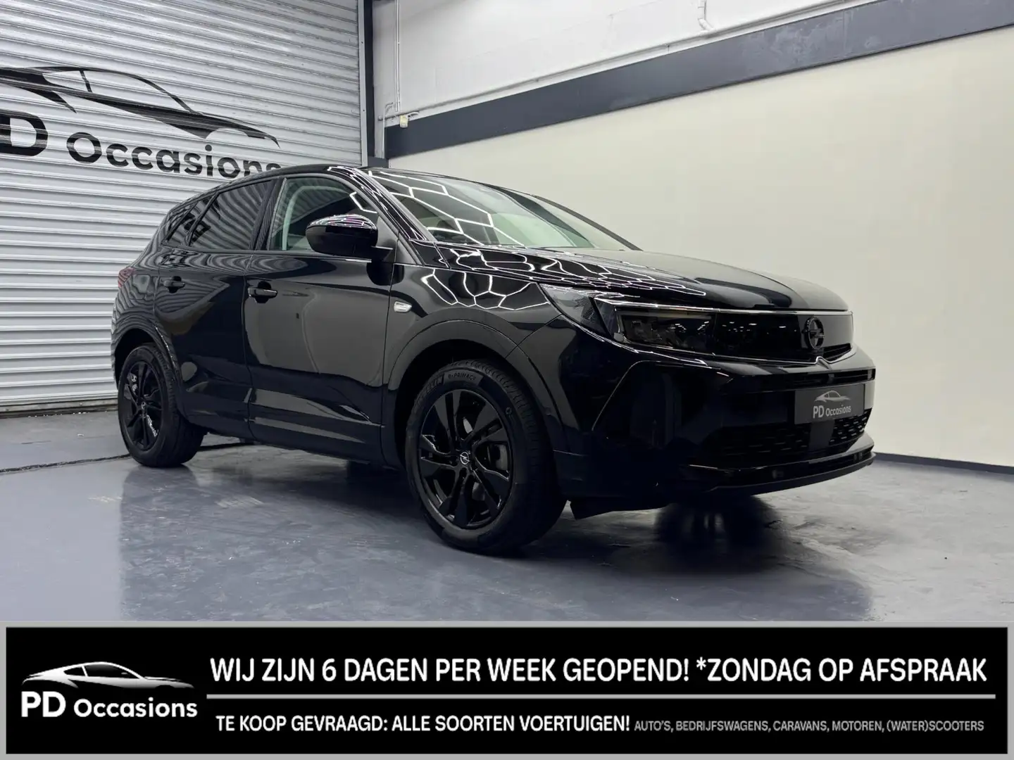 Opel Grandland 1.6 Turbo Plug-In 225PK PHEV Hybrid GS - Winter pa Zwart - 1
