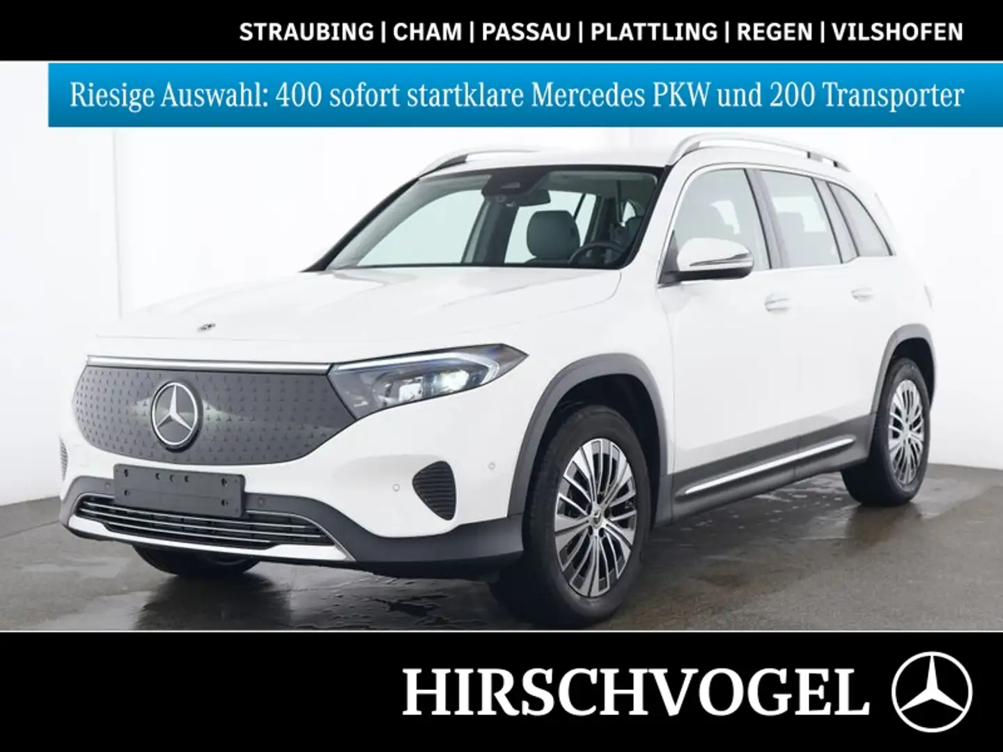 Mercedes-Benz EQB 300 4M Progressive+3. Sitzreihe+KEYLESS+MBUX Weiß - 1