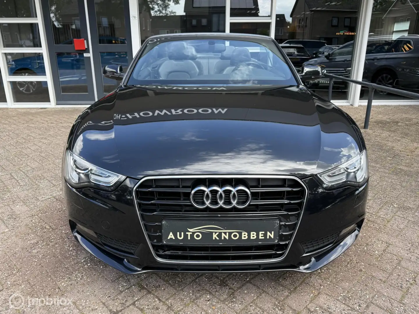 Audi A5 Cabriolet 1.8 TFSI S-Line, Xenon, Climat, Lm.. Zwart - 2