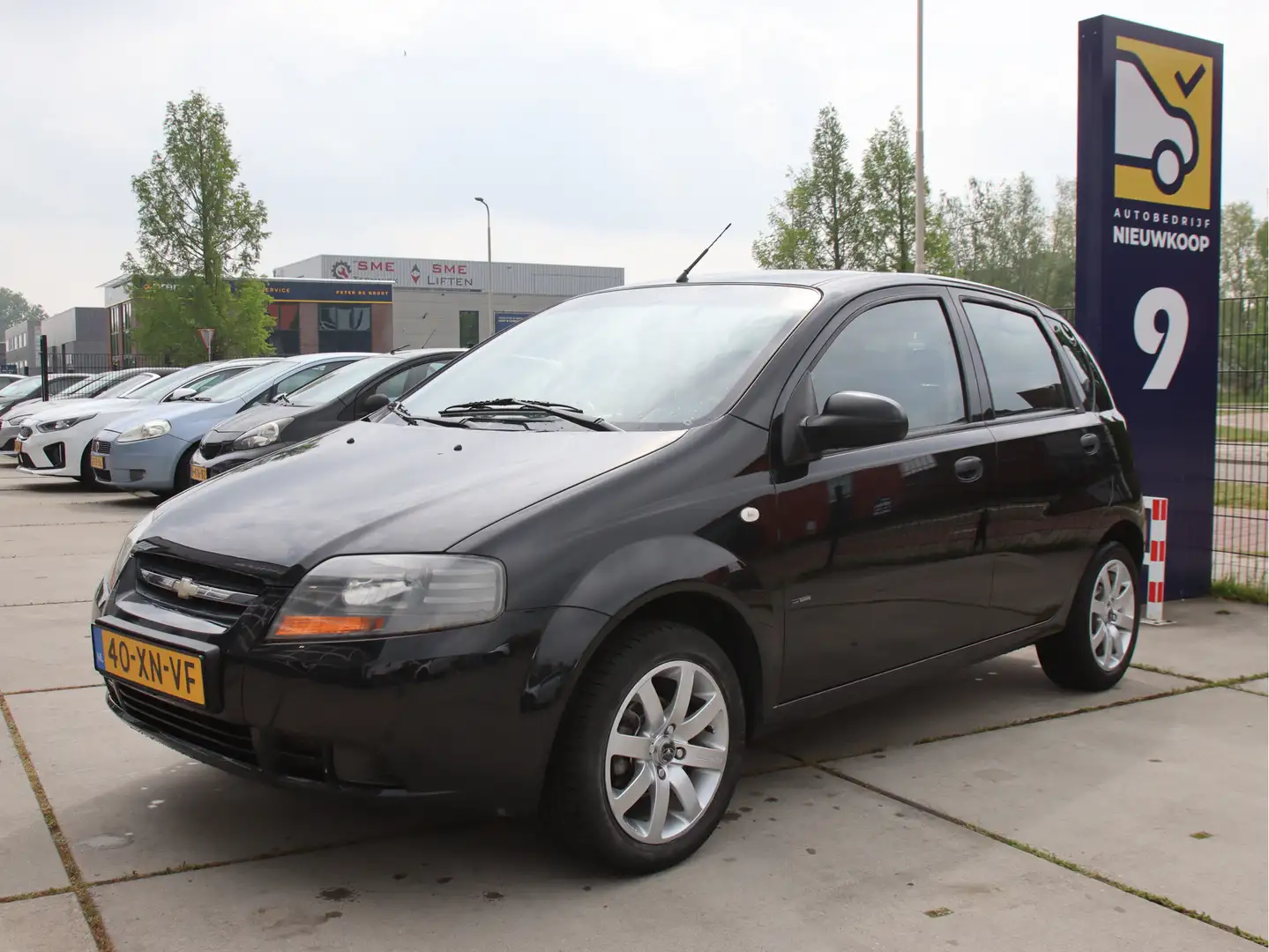 Chevrolet Kalos 1.2 Spirit NL-Auto, Nw. APK, NAP, Airco Lente acti Schwarz - 1