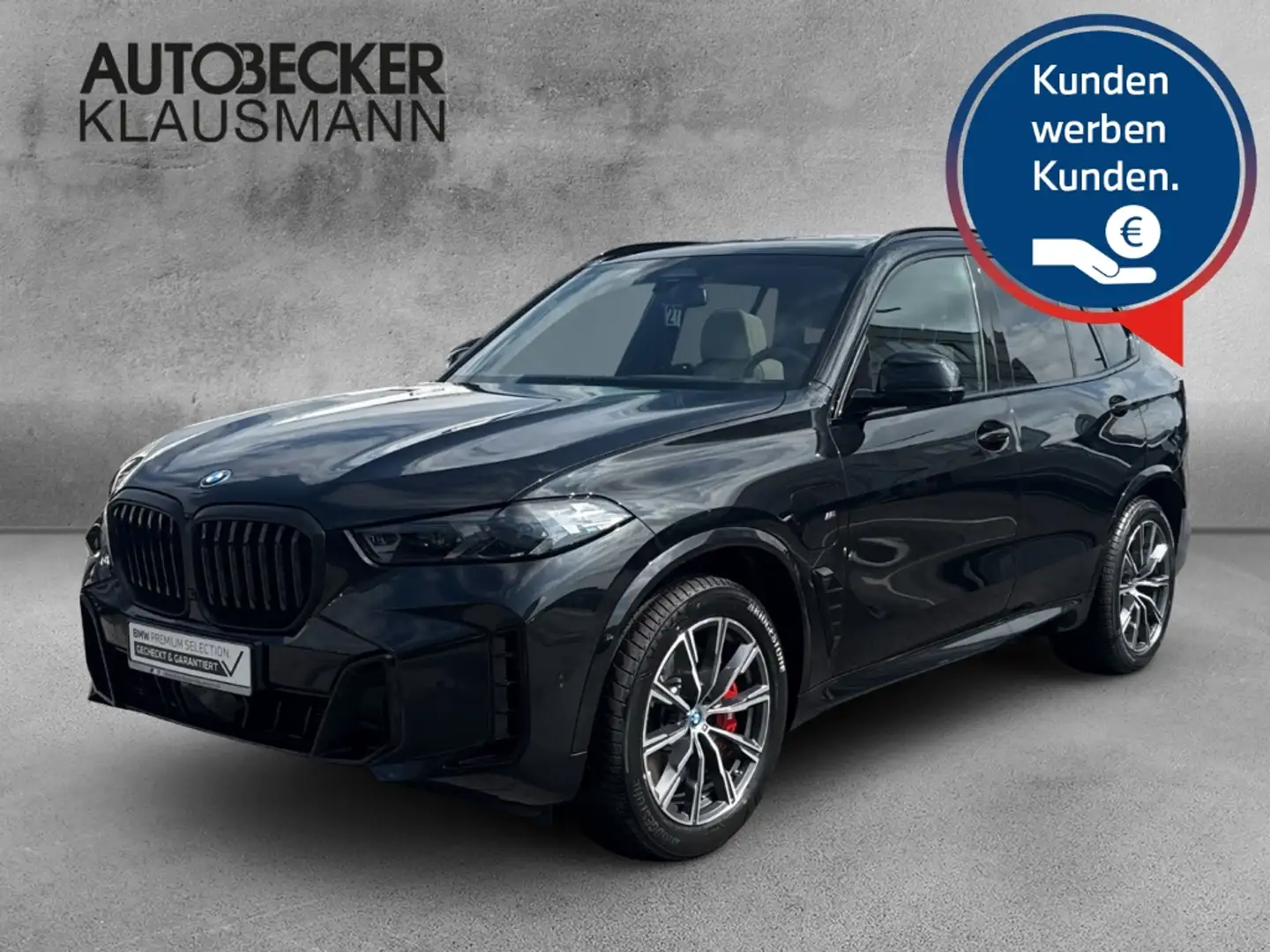 BMW X5 xDRIVE 50e *M SPORT PRO* AUTOMATIK 20''LC PROF AHK Schwarz - 1