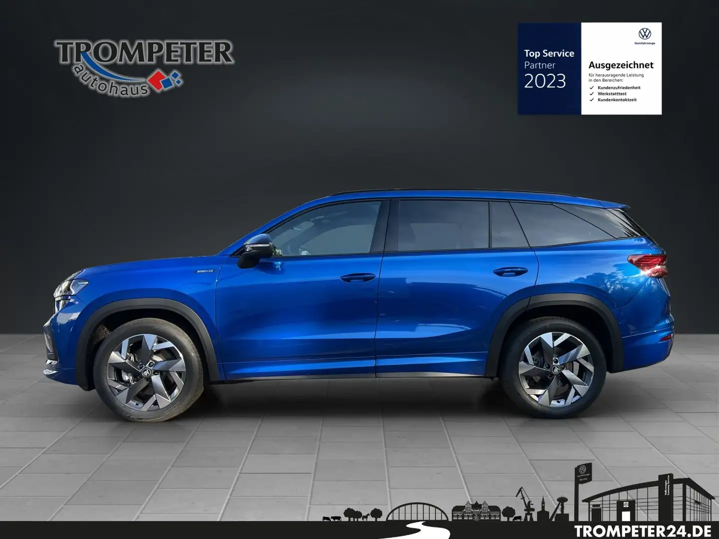Skoda Kodiaq 1.5 TSI mHEV 110kW Sportline Blau - 2