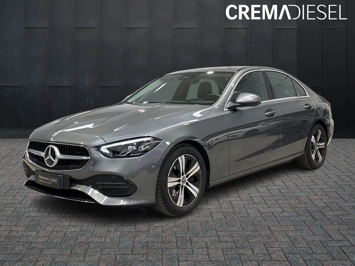 Mercedes-Benz C 200 C 200 d mhev Sport auto Grigio - 1