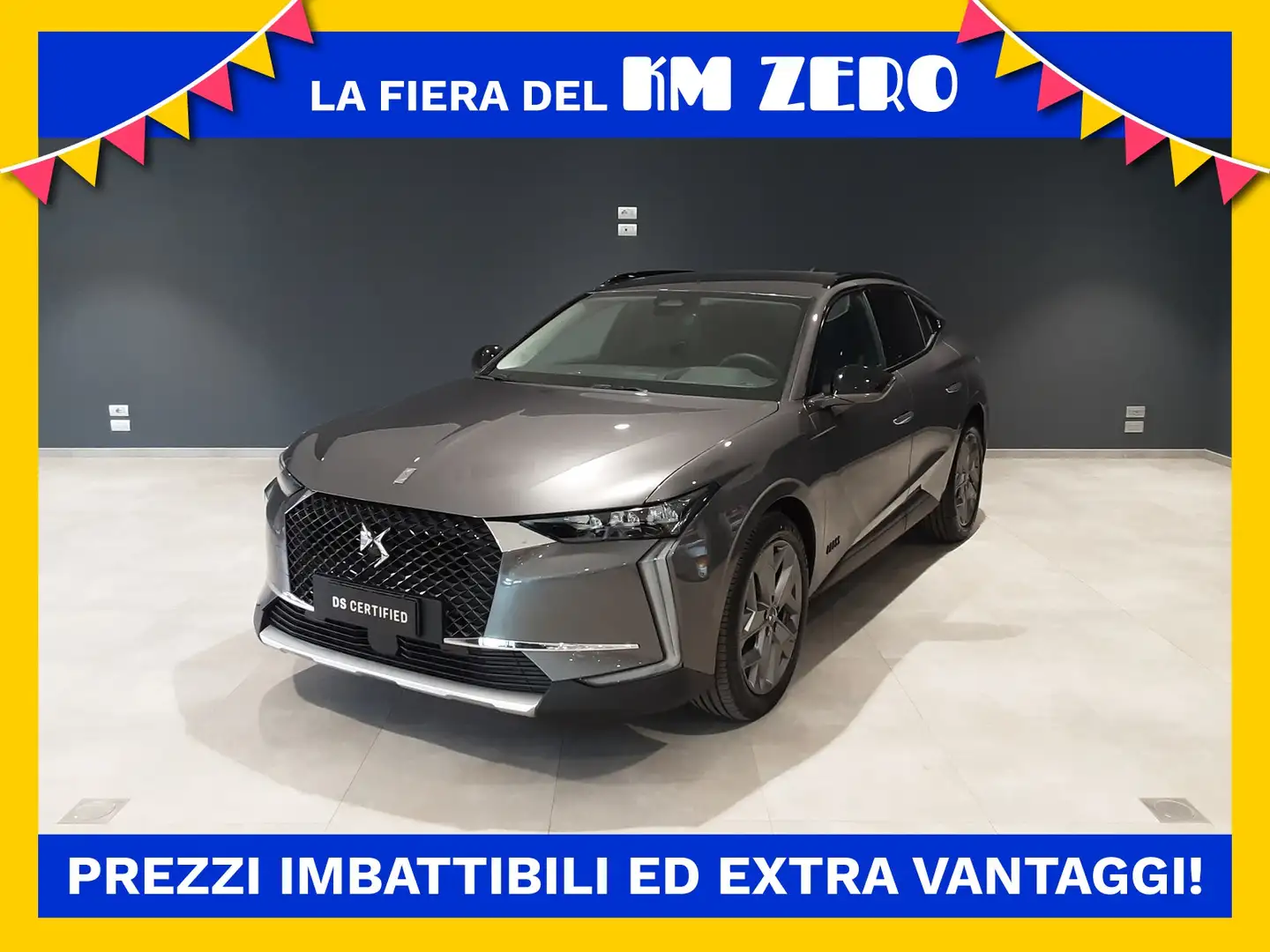 DS Automobiles DS 4 1.2 puretech cross trocadero 130cv auto Gri - 1