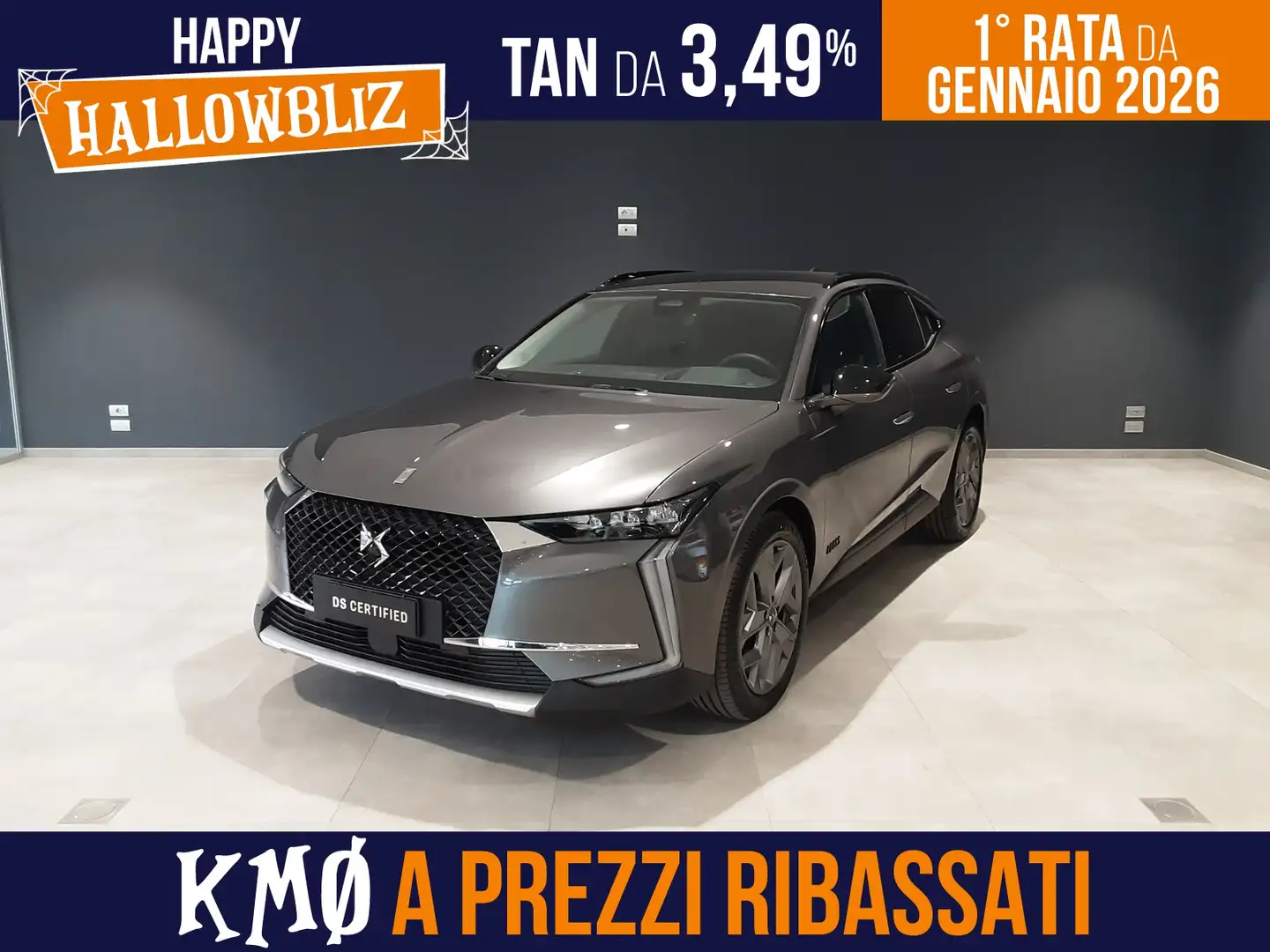 DS Automobiles DS 4 1.2 puretech cross trocadero 130cv auto Grigio - 1