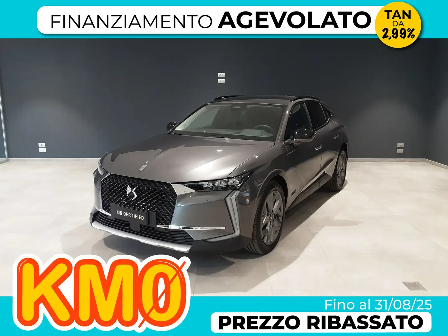 DS Automobiles DS 4 1.2 puretech cross trocadero 130cv auto Szary - 1