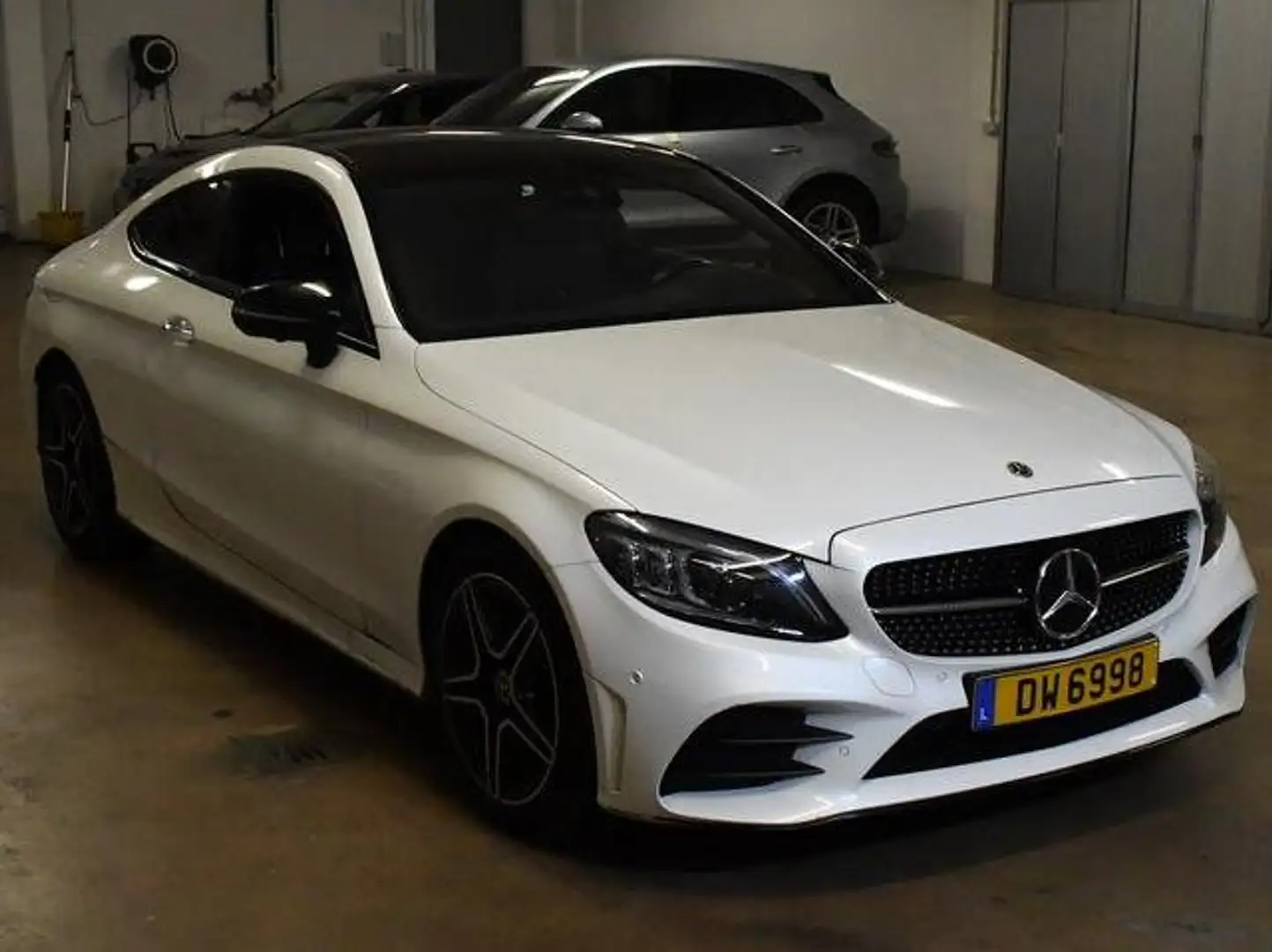 Mercedes-Benz C 180 Coupe AMG Line/Panodak/Burmester/360cam/Virtual Weiß - 2