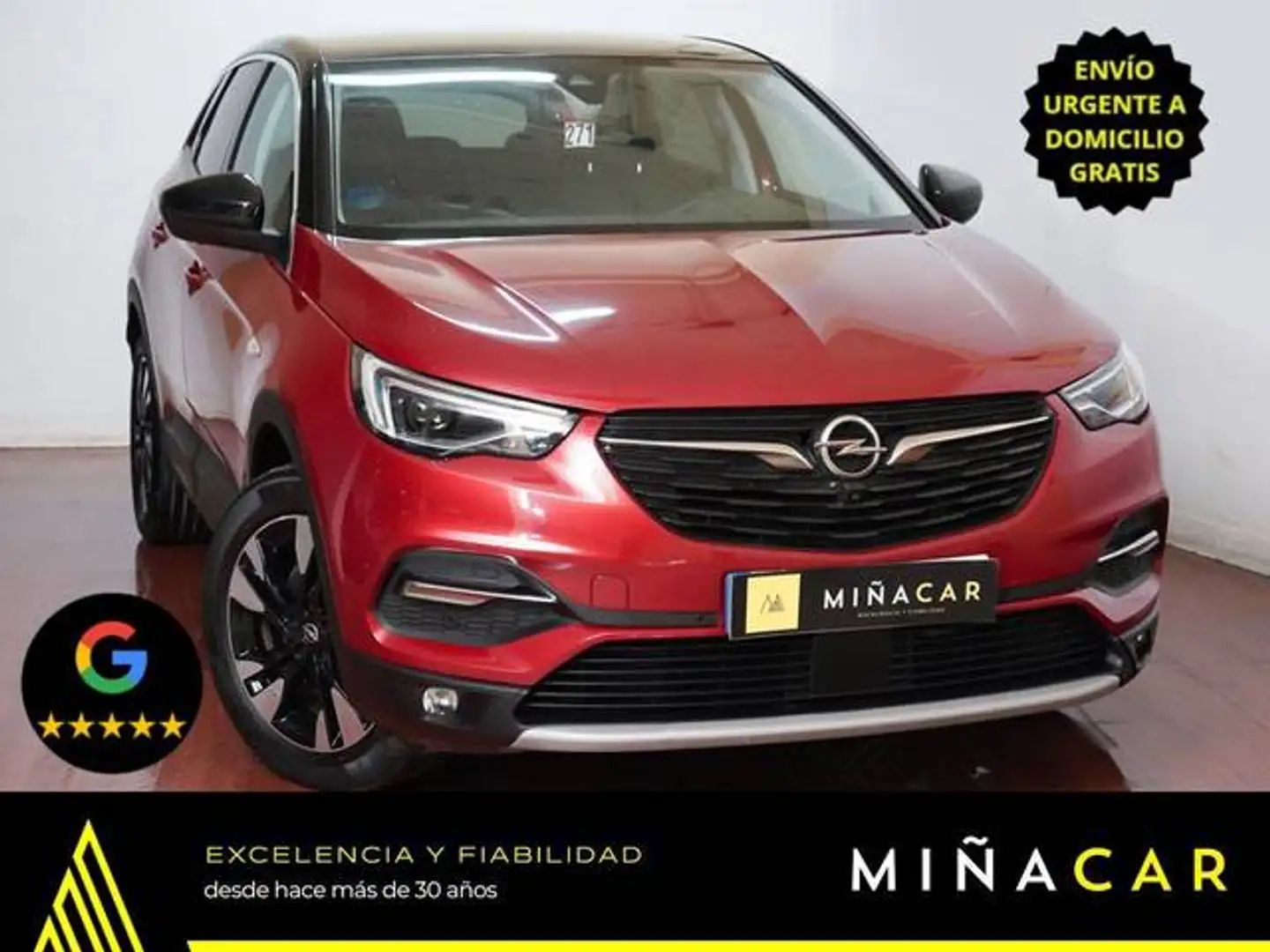 Opel Grandland X PHEV 1.6 Turbo Ultimate AT8 4x4 Rojo - 1