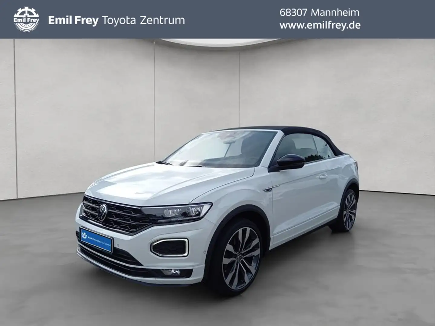 Volkswagen T-Roc Cabriolet 1.5 TSI ACT OPF DSG R-Line Weiß - 1