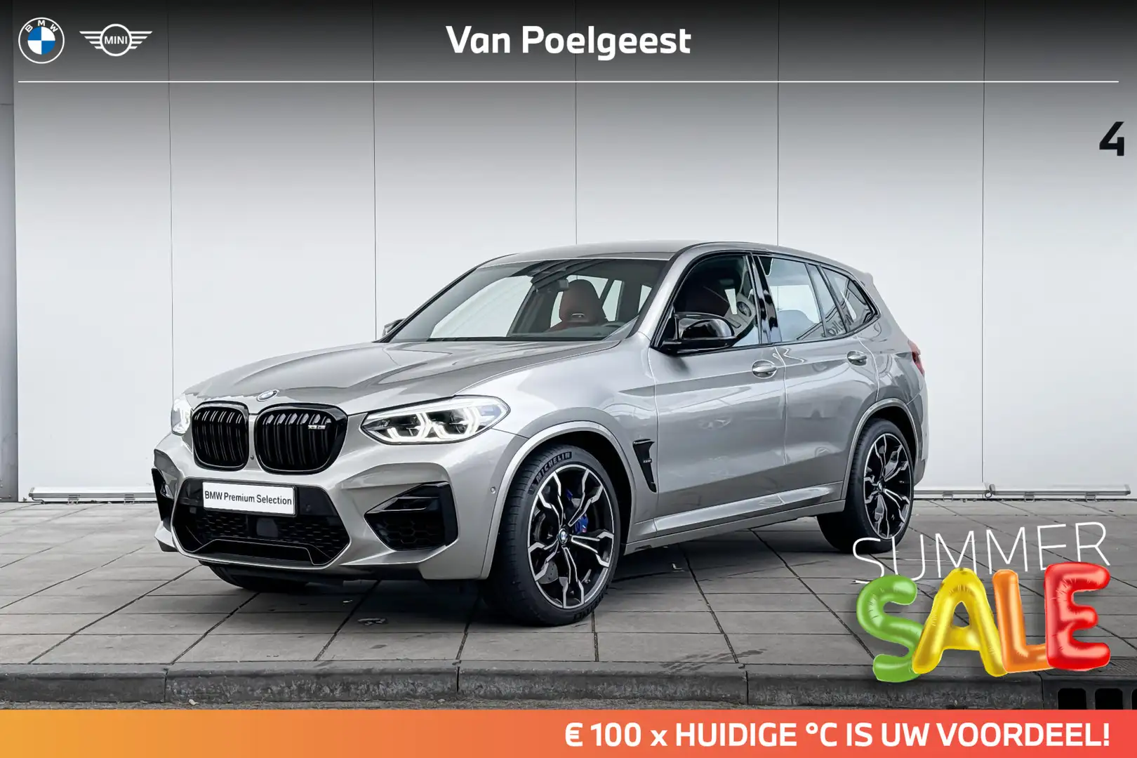 BMW X3 M Competition Comfort Acces / Geluids Isolerende Ram Grijs - 1