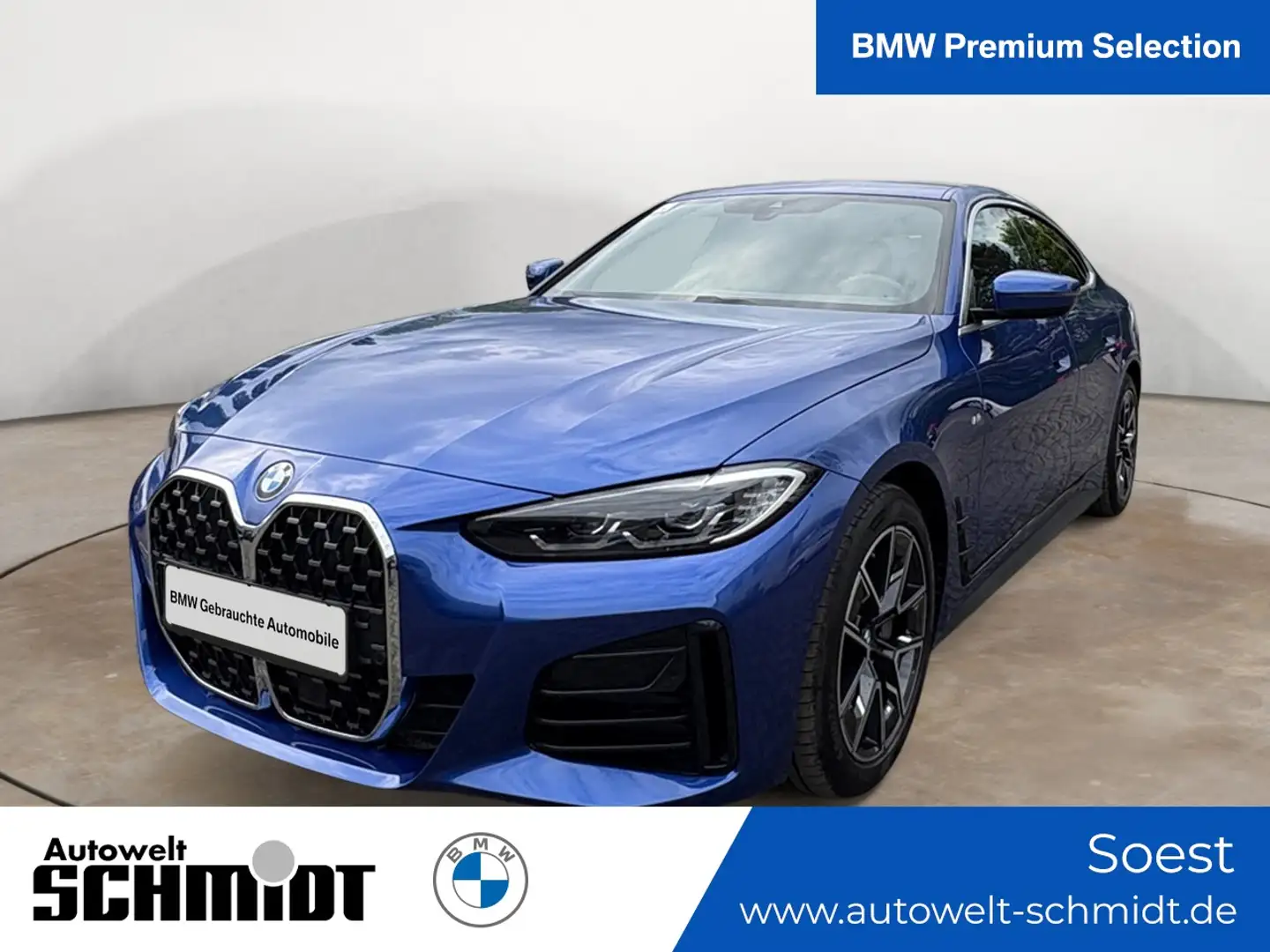 BMW 430 i Gran Coupe M Sportpaket Sport Aut. HIFI Blauw - 1