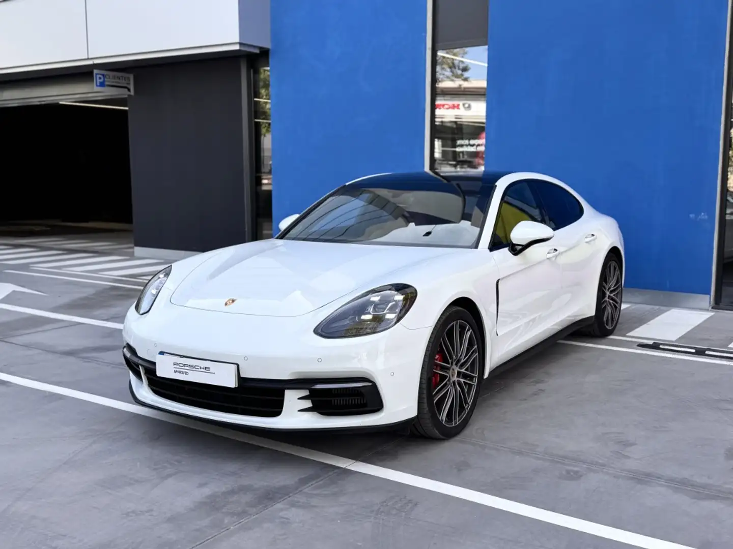Porsche Panamera 4S Aut. Blanco - 1