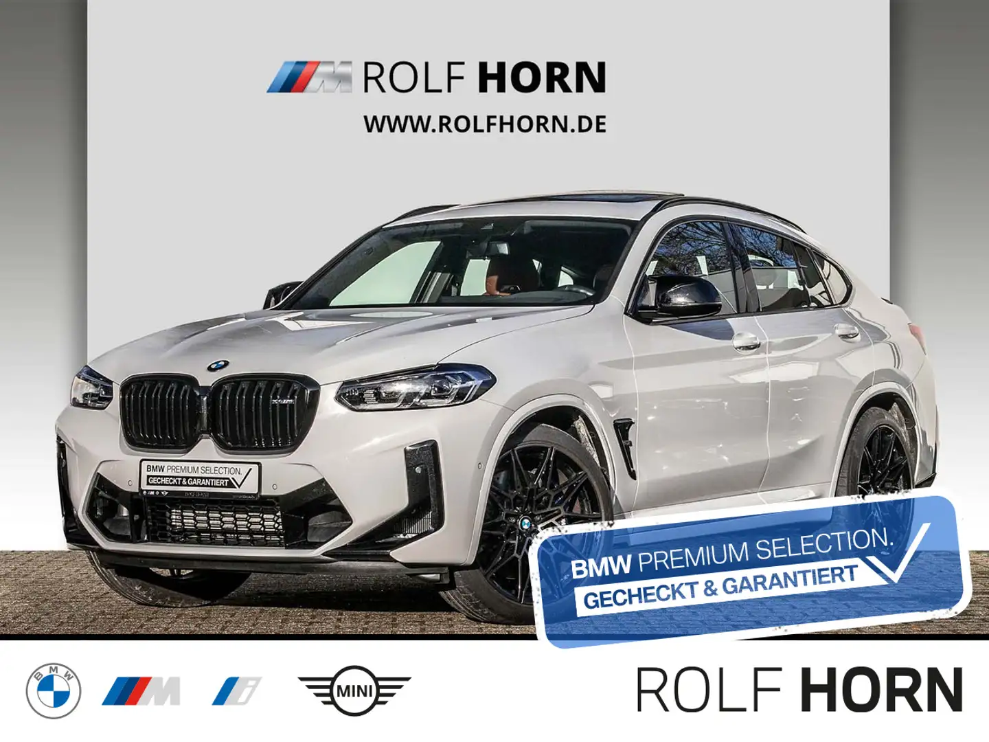 BMW X4 M Competition Paket Pano HeadUp harman/kardon Weiß - 1