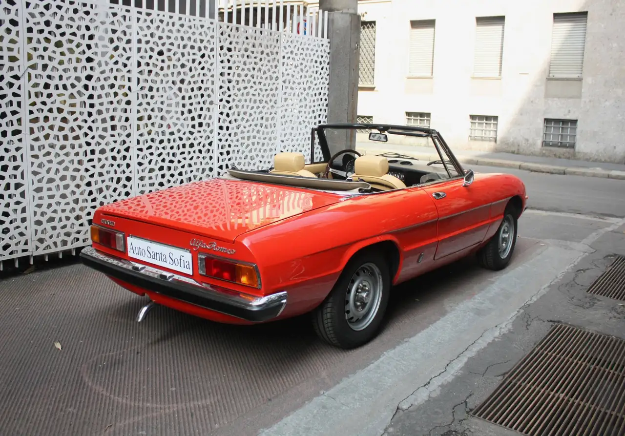 Alfa Romeo spider 2.000 coda tronca- conservata-targhe con provincia, foto 4