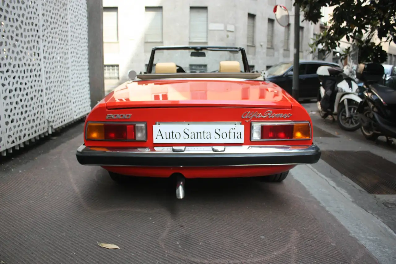 Alfa Romeo spider 2.000 coda tronca- conservata-targhe con provincia, foto 5