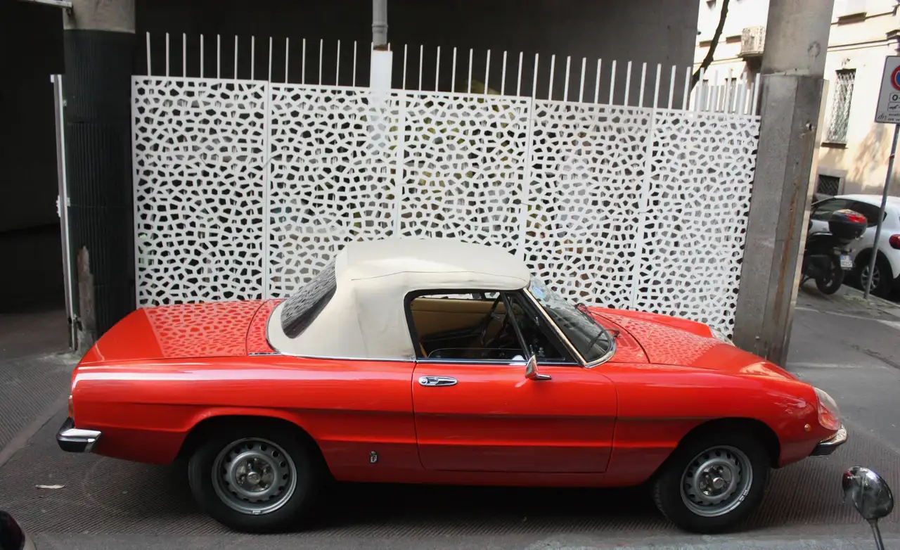 Alfa Romeo spider 2.000 coda tronca- conservata-targhe con provincia, foto 8