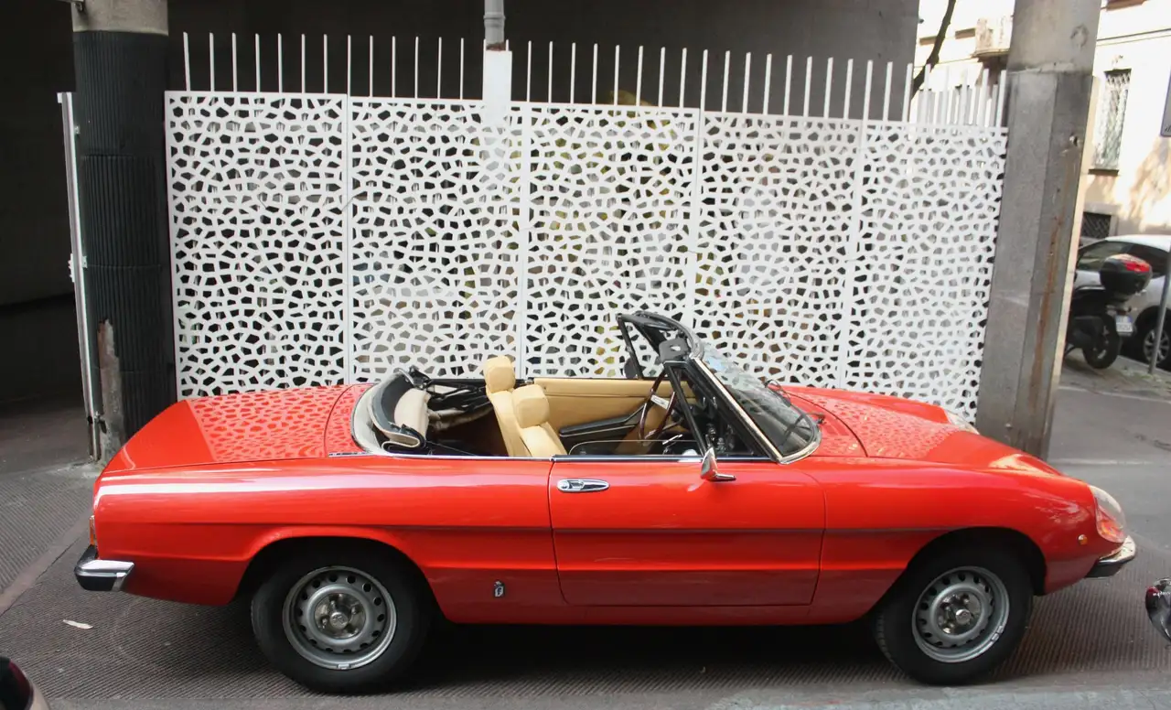 Alfa Romeo spider 2.000 coda tronca- conservata-targhe con provincia, foto 7
