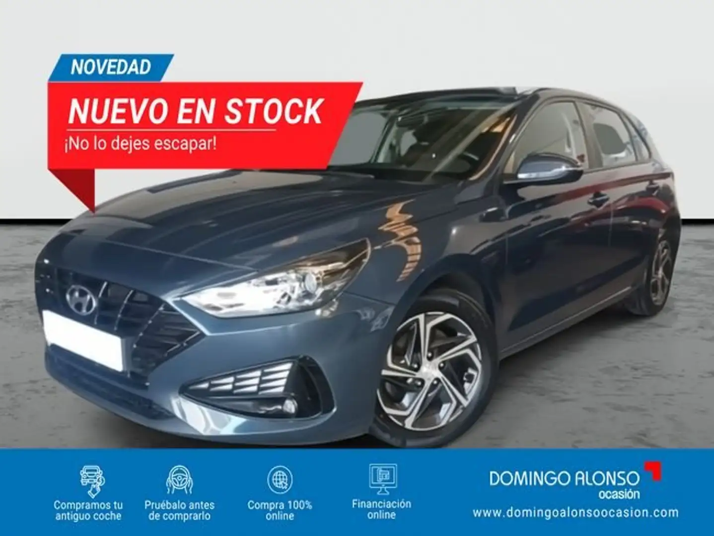 Hyundai i30 FL 1.0 T-GDi 88,3 kW (120 CV) MT6 2WD Sense + Azul - 1
