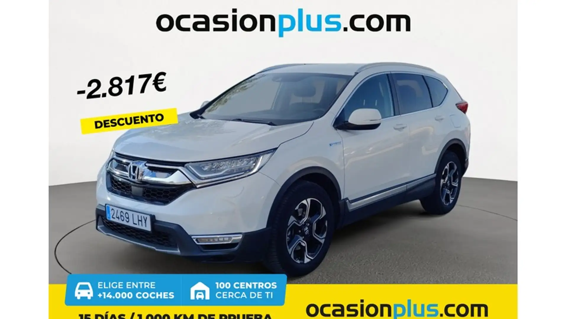 Honda CR-V 2.0 i-MMD Lifestyle 4x4 Blanc - 1