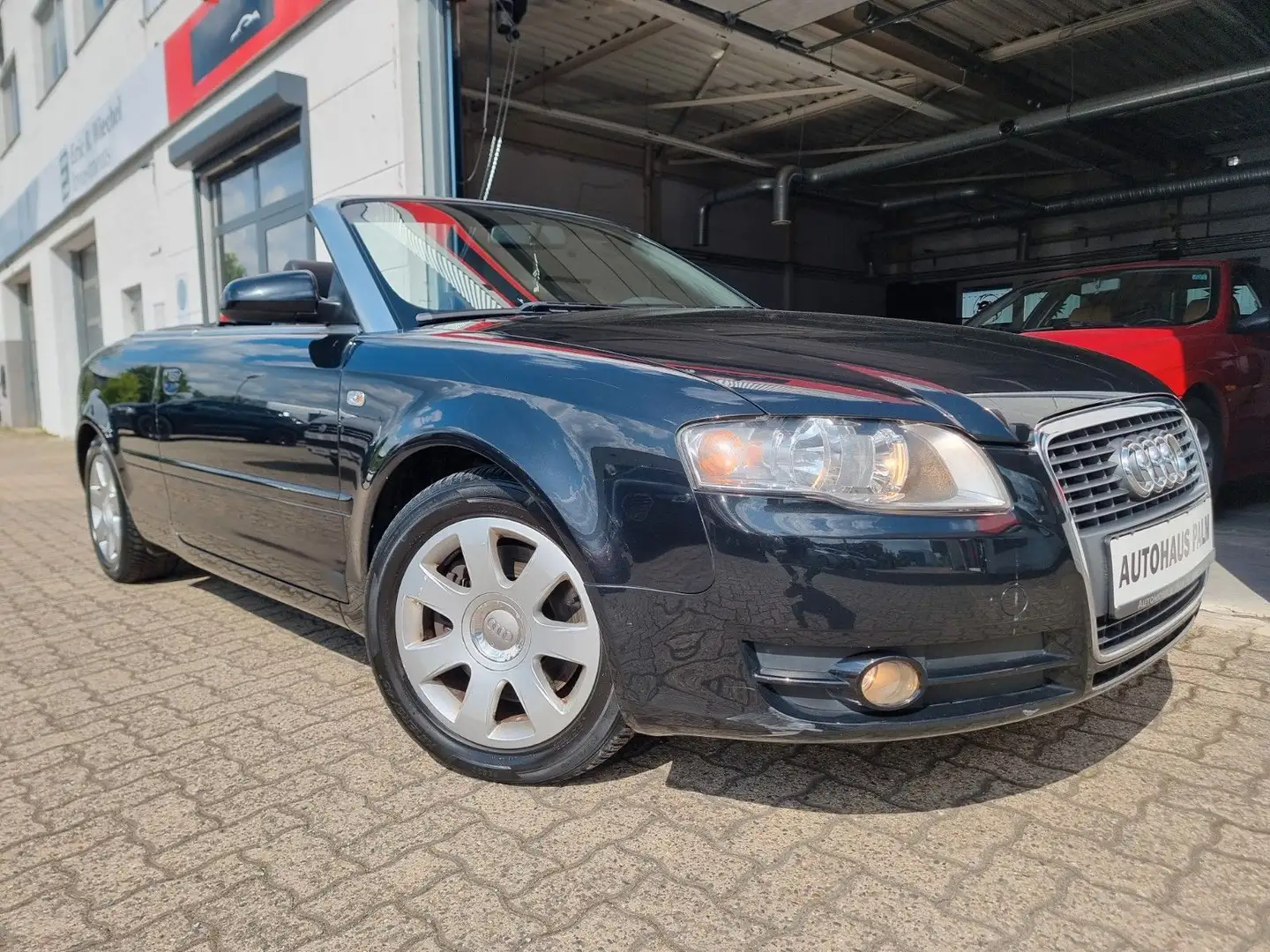 Audi A4 Cabriolet 1.8 T schwarz/schwarz HU Neu Schwarz - 1