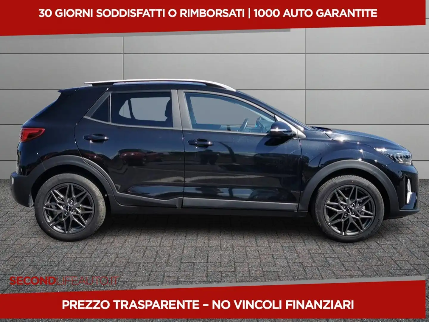Kia Stonic 1.0 t-gdi mhev Black Edition s/Navi Pack 100cv mt Nero - 2