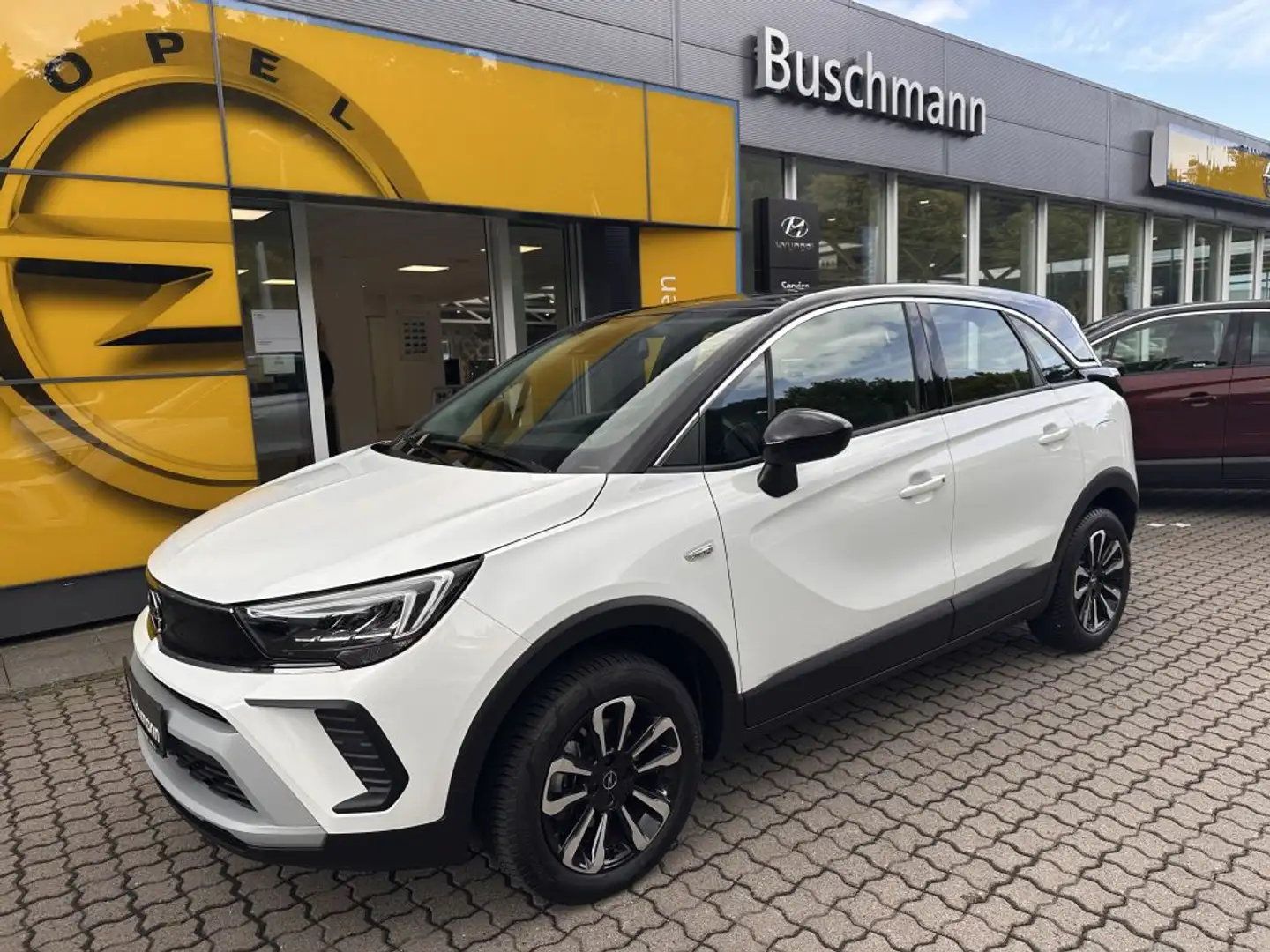 Opel Crossland 1.2 Automatik Elegance Weiß - 1