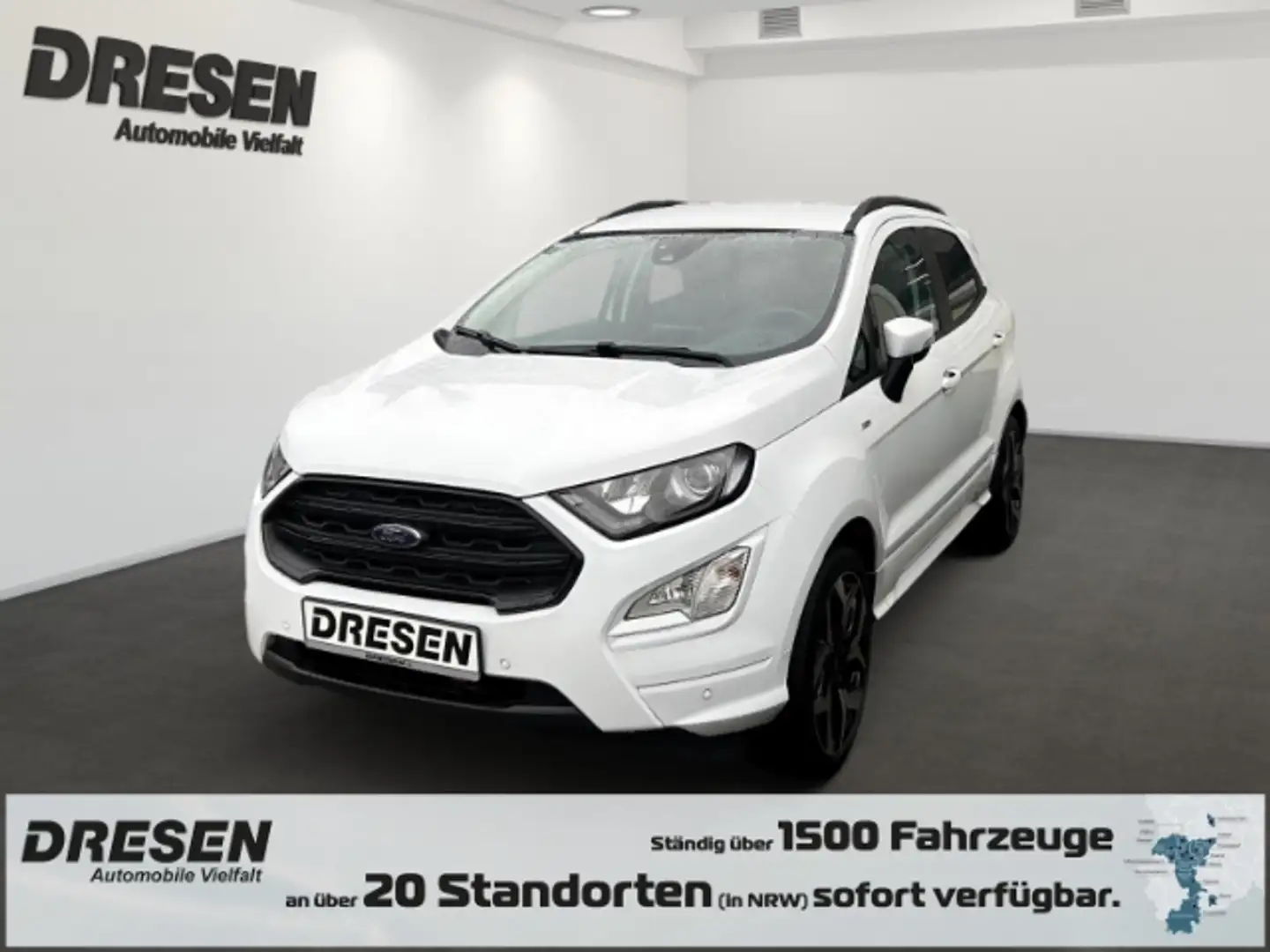Ford EcoSport ST-Line Navi Soundsystem B & O LED Apple CarPlay A Weiß - 1